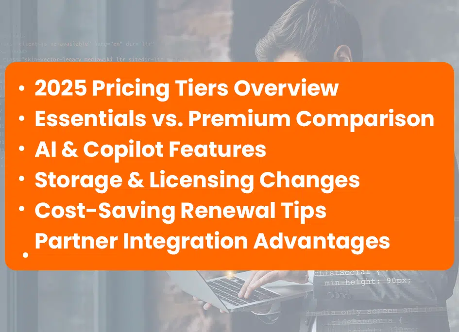 2025 Microsoft Dynamics 365 Business Central Pricing Guide Plans & Updates