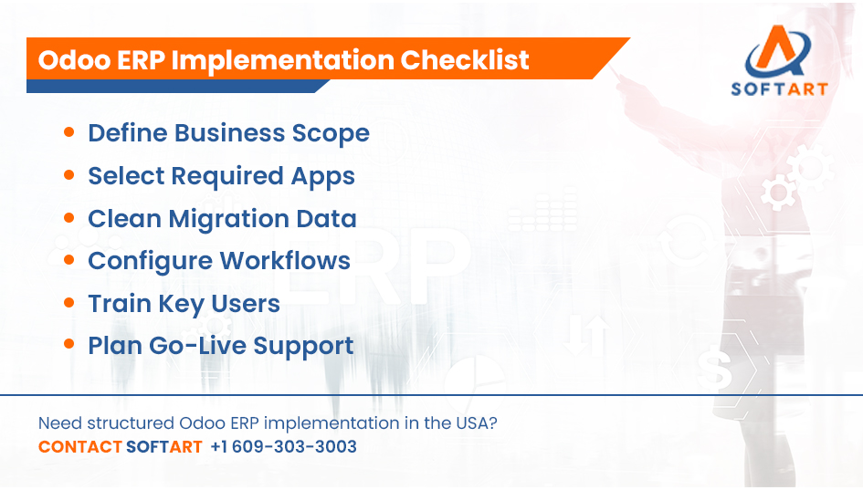 odoo erp implementation checklist