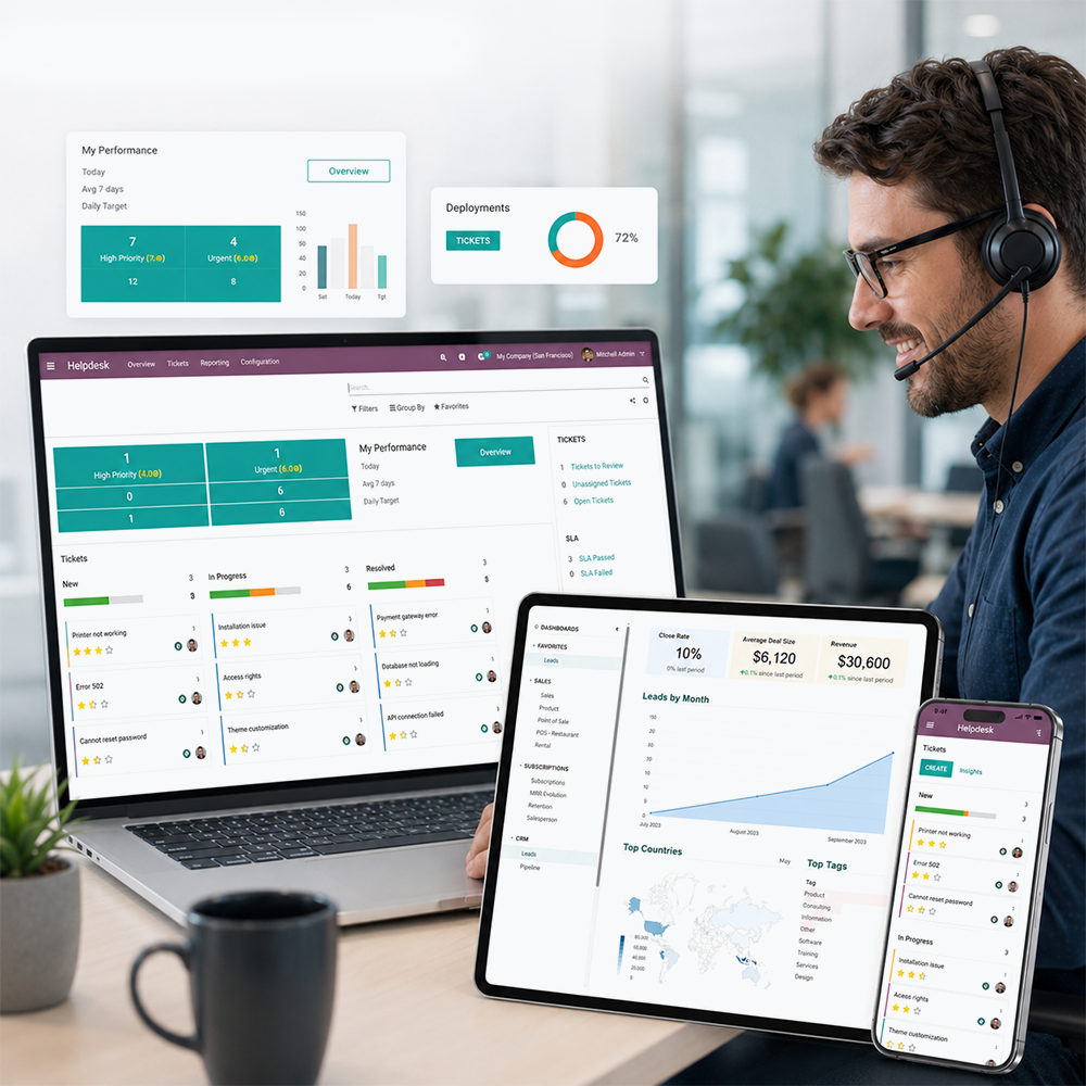 odoo support services