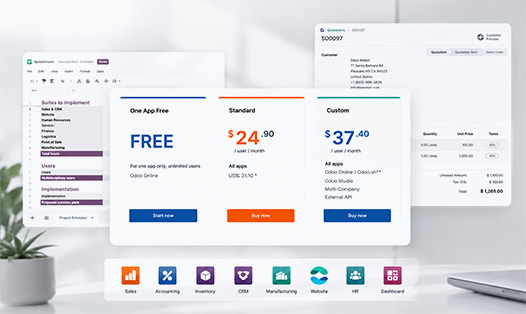 Odoo Pricing Plans and Enterprise Pricing