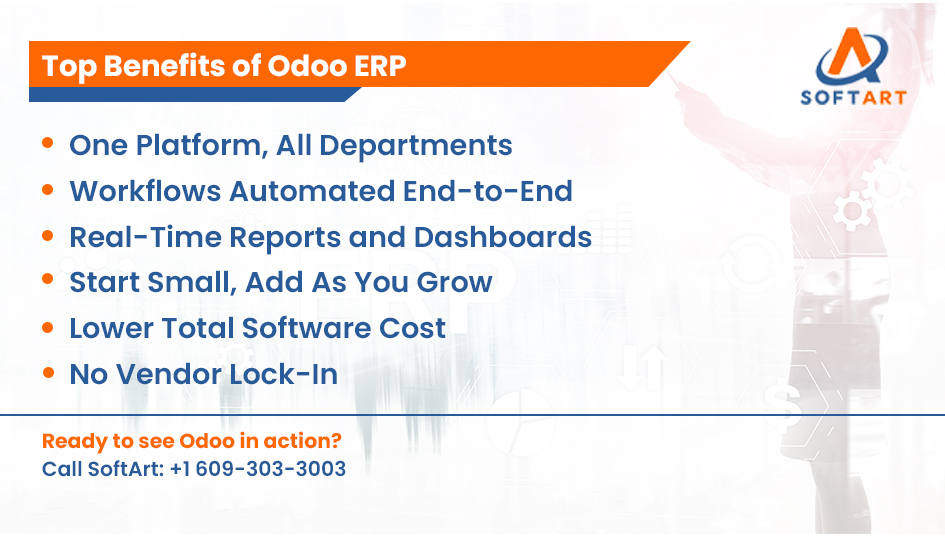 top benefits of odoo erp
