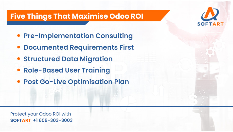 five things that maximise odoo roi